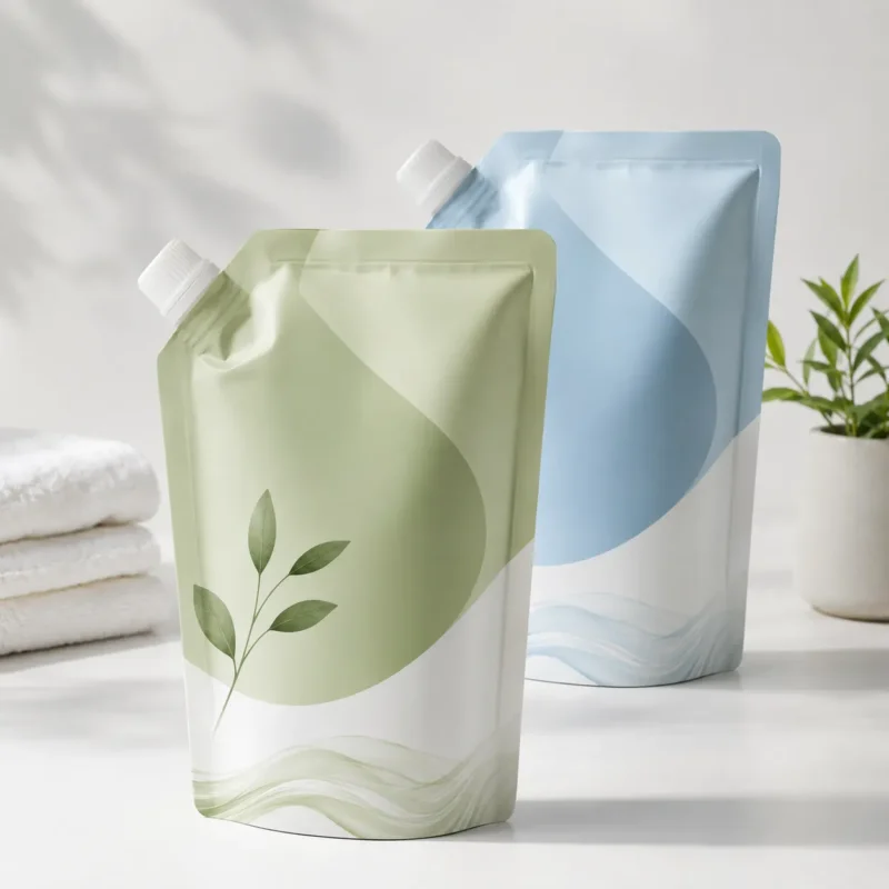liquidspoutpouchpackaging | SZKAYU Packaging | Custom Labels stickers Cigarette Pouch Packaging Food and beverage spout pouches with caps