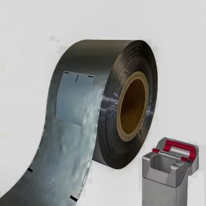 Aluminum foil roll for reclosable cigarette packaging production